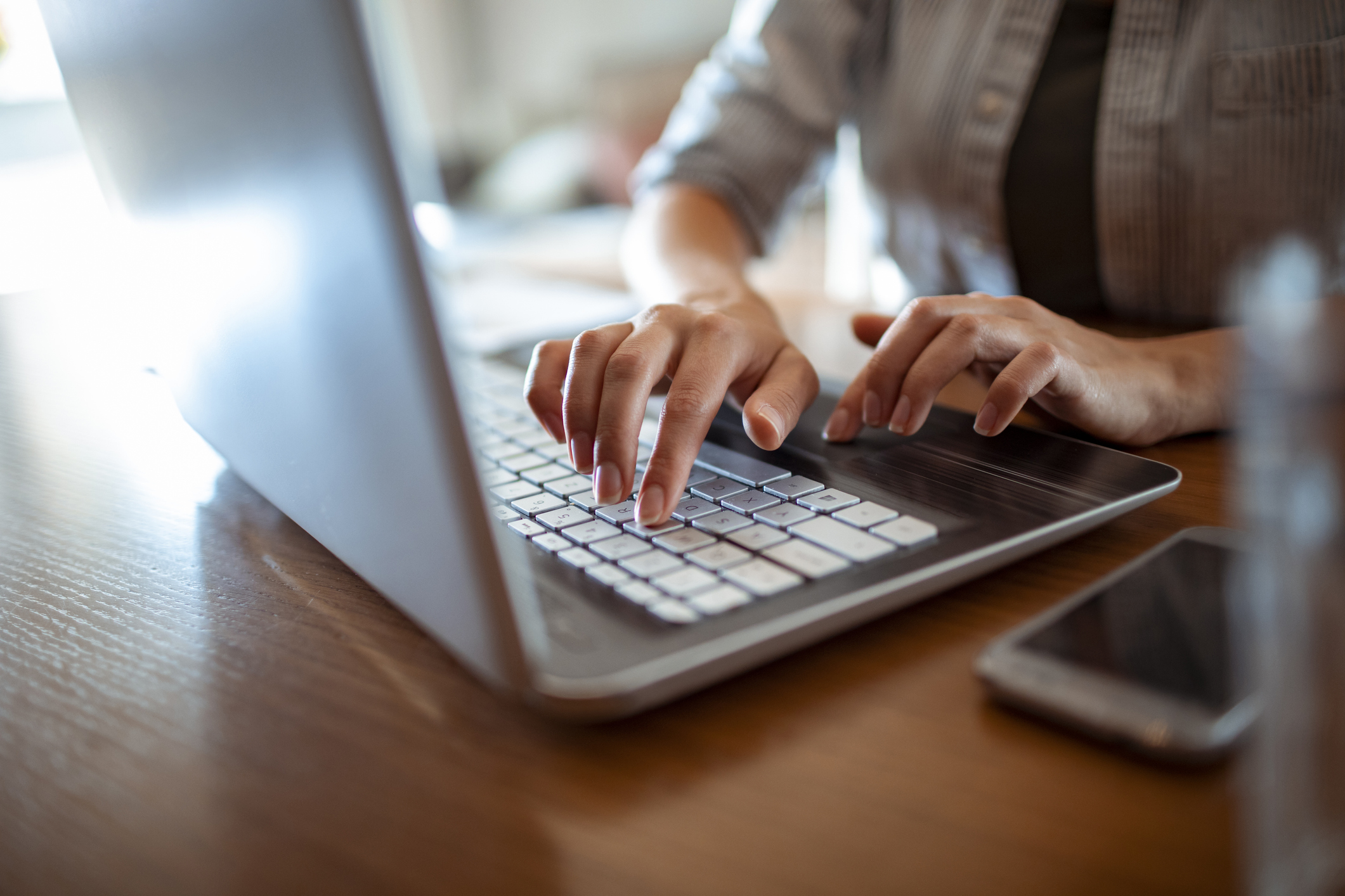 Woman using Laptop Woman using Laptop